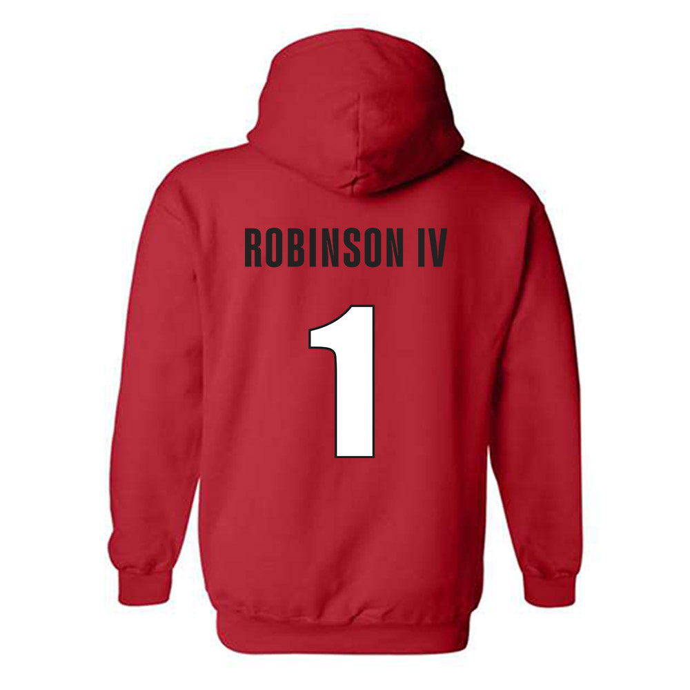 Georgia - NCAA Football : Ellis Robinson IV - Classic Shersey Hooded Sweatshirt