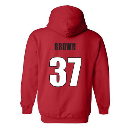 Georgia - NCAA Baseball : Zachary Brown - Classic Shersey Hooded Sweatshirt