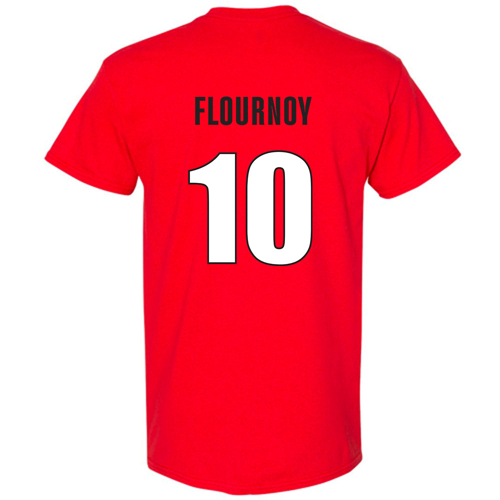 Georgia - NCAA Women's Basketball : De'Mauri Flournoy - Classic Shersey T-Shirt