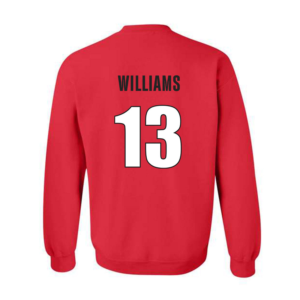 Georgia - NCAA Football : Mykel Williams - Classic Shersey Crewneck Sweatshirt-1