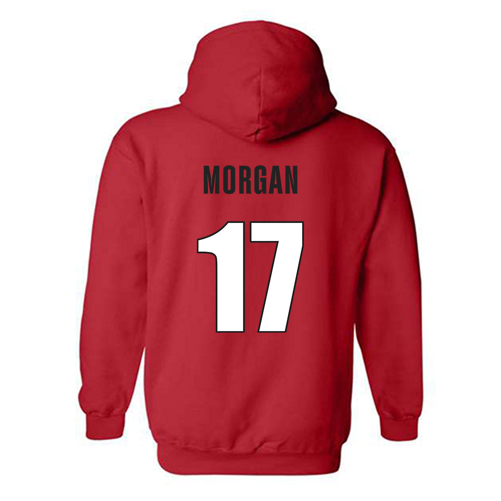 Georgia - NCAA Football : Jaylan Morgan - Classic Shersey Hooded Sweatshirt-1