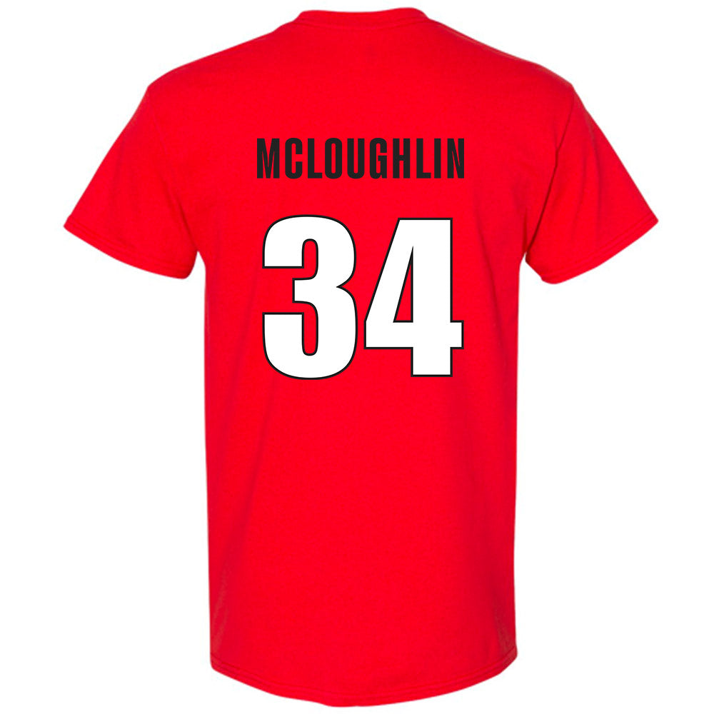 Georgia - NCAA Baseball : Tyler McLoughlin - Classic Shersey T-Shirt