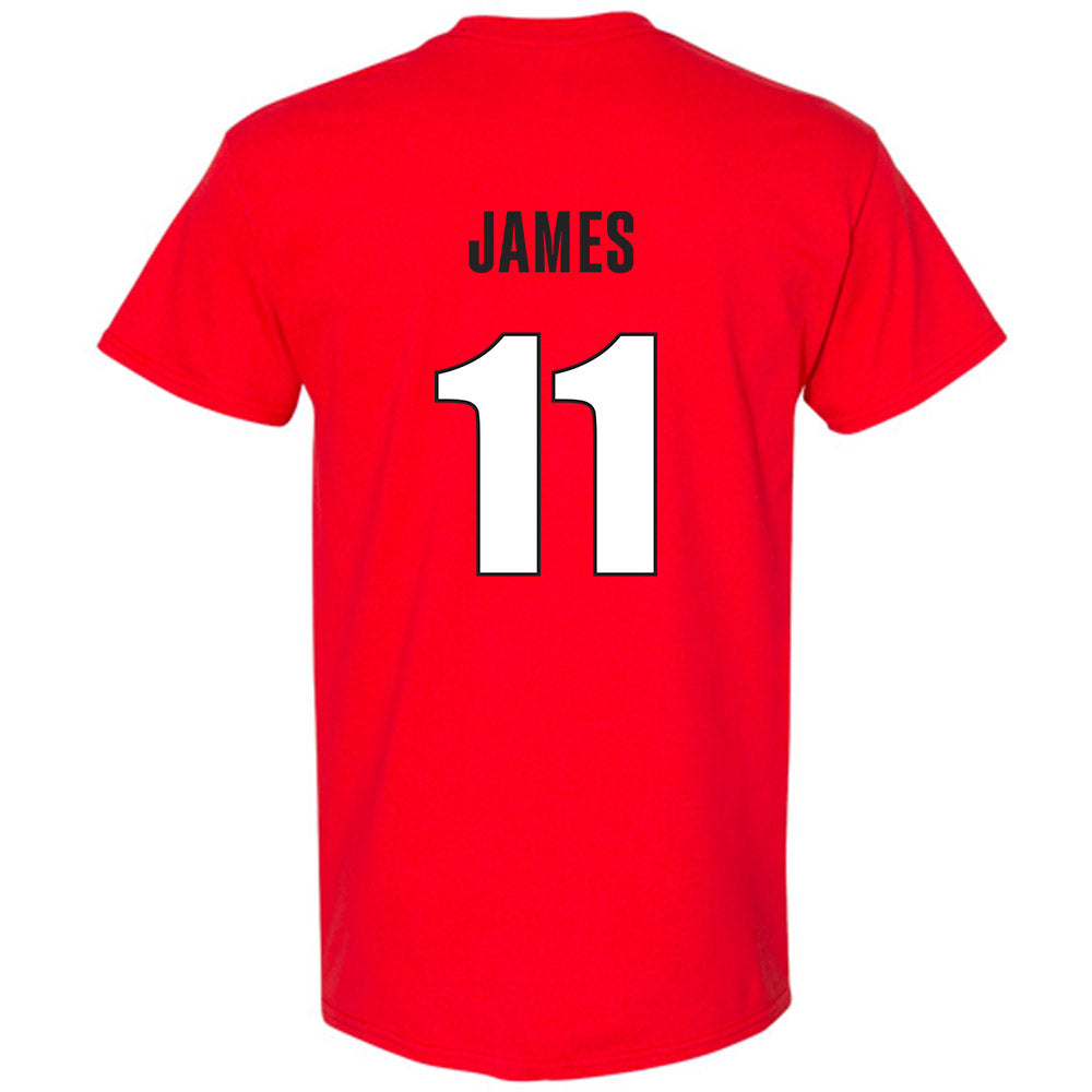 Georgia - NCAA Men's Basketball : dylan james - Classic Shersey T-Shirt-1