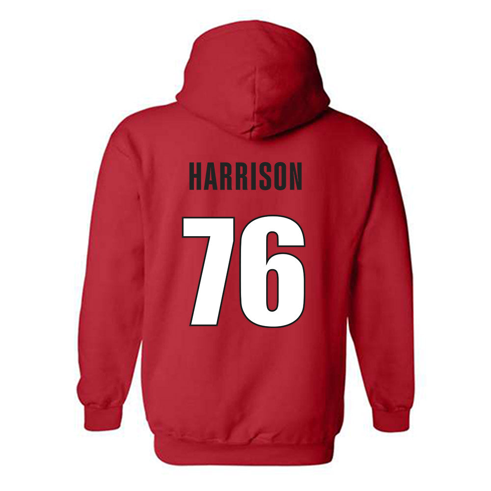 Georgia - NCAA Football : Marcus Harrison - Classic Shersey Hooded Sweatshirt