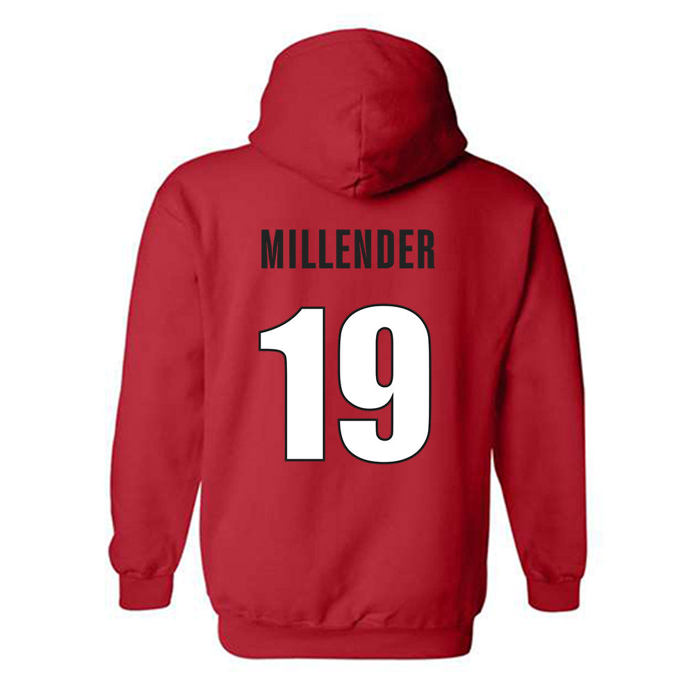 Georgia - NCAA Football : Hezekiah Millender - Classic Shersey Hooded Sweatshirt-1