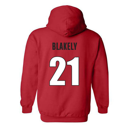 Georgia - NCAA Women's Volleyball : Krista Blakely - Classic Shersey Hooded Sweatshirt