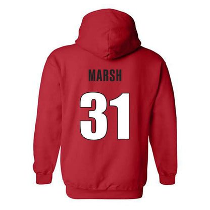 Georgia - NCAA Baseball : Chandler Marsh - Classic Shersey Hooded Sweatshirt