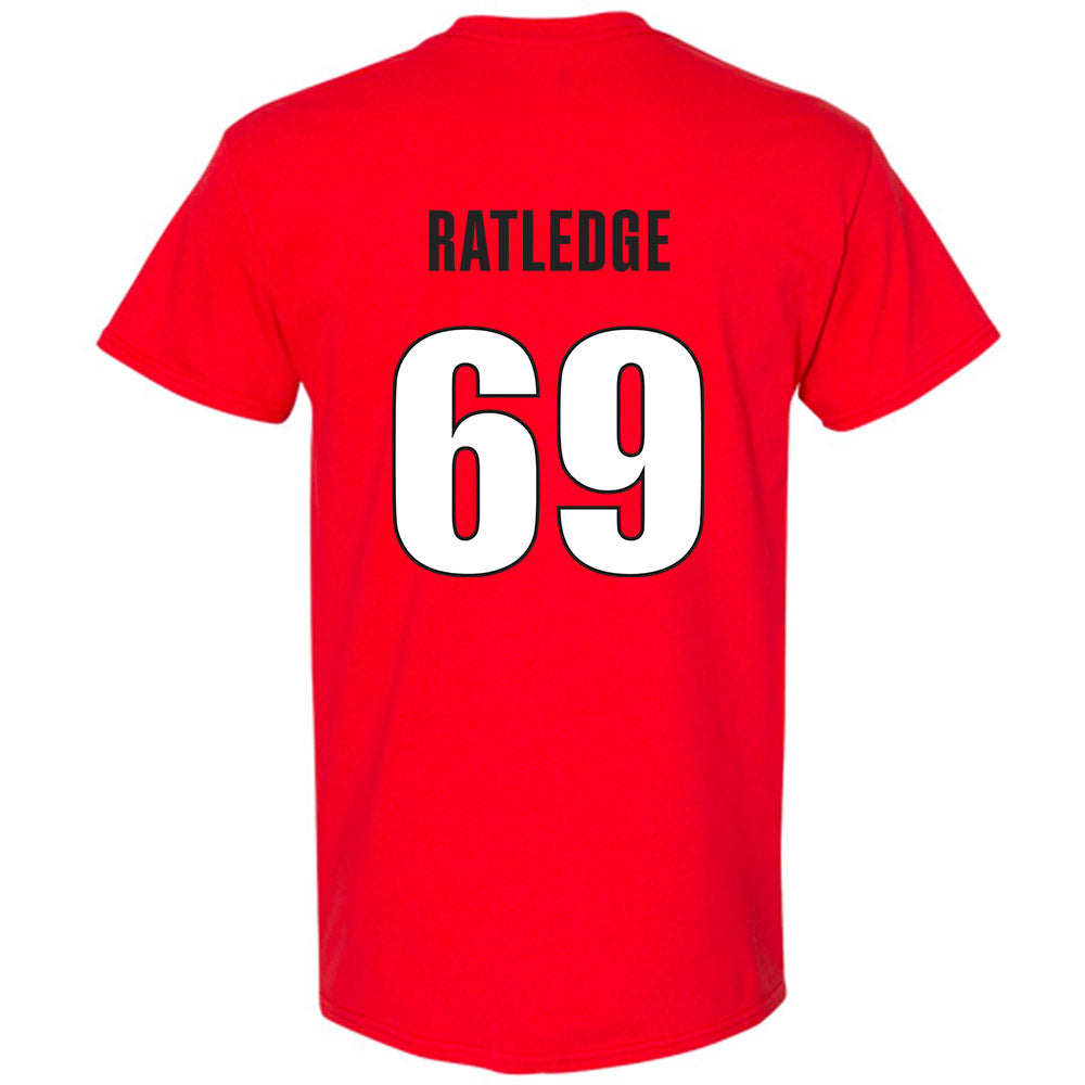 Georgia - NCAA Football : Tate Ratledge - Classic Shersey T-Shirt