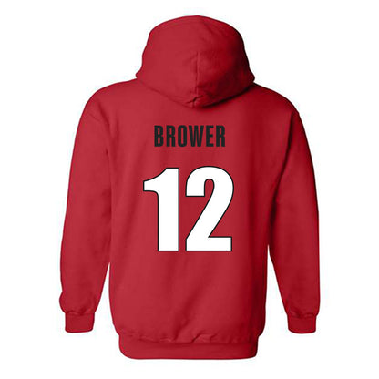 Georgia - NCAA Women's Volleyball : Clara Brower - Classic Shersey Hooded Sweatshirt