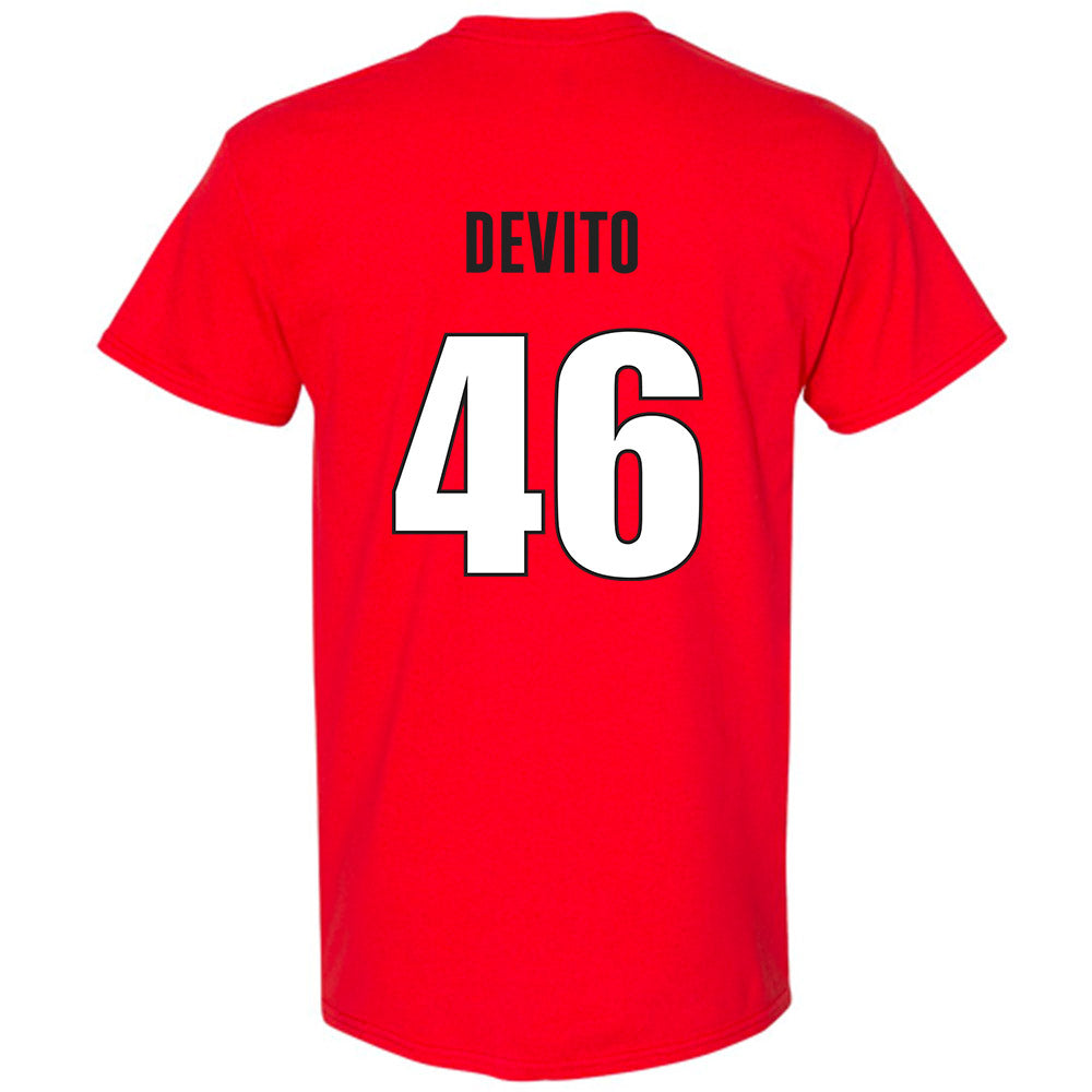 Georgia - NCAA Baseball : Zach DeVito - Classic Shersey T-Shirt