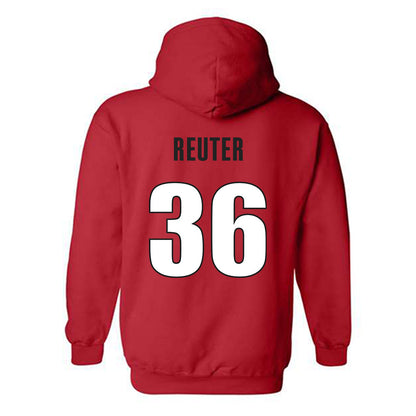 Georgia - NCAA Equestrian : Katharine Reuter - Classic Shersey Hooded Sweatshirt-1