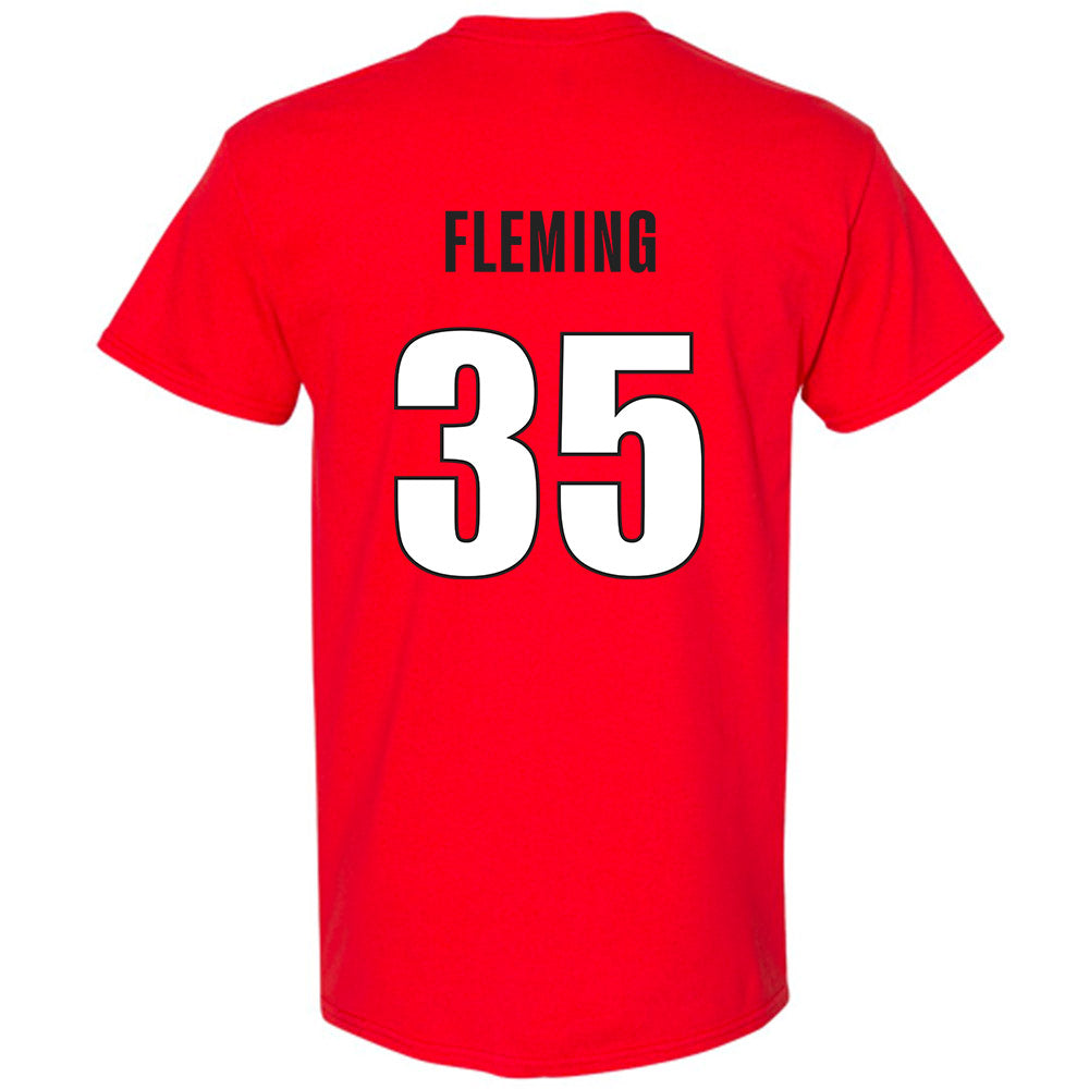 Georgia - NCAA Football : Jacob Fleming - Classic Shersey T-Shirt-1