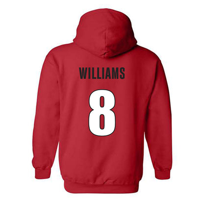 Georgia - NCAA Softball : Day-lee Williams - Classic Shersey Hooded Sweatshirt-1