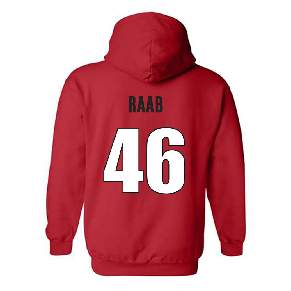 Georgia - NCAA Football : Luke Raab - Classic Shersey Hooded Sweatshirt