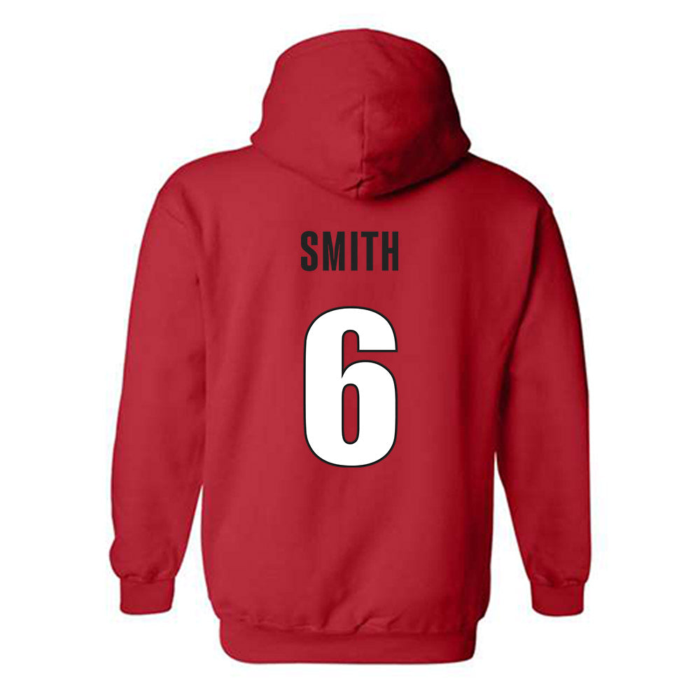 Georgia - NCAA Softball : Brooke Smith - Classic Shersey Hooded Sweatshirt-1
