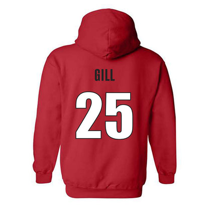 Georgia - NCAA Football : Collin Gill - Classic Shersey Hooded Sweatshirt-1