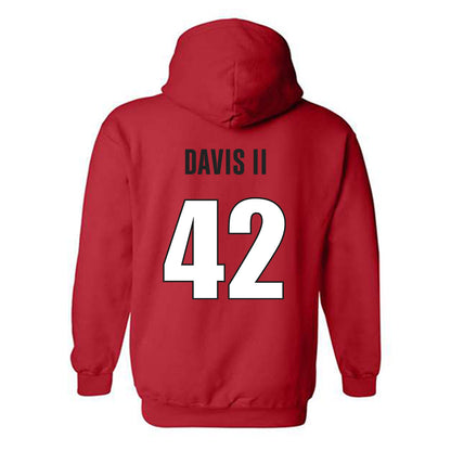 Georgia - NCAA Baseball : Alton Davis II - Classic Shersey Hooded Sweatshirt-1