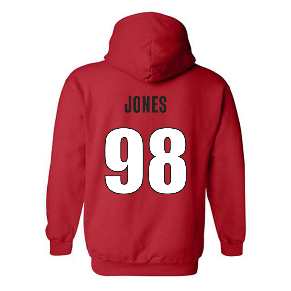 Georgia - NCAA Football : Noah Jones - Classic Shersey Hooded Sweatshirt