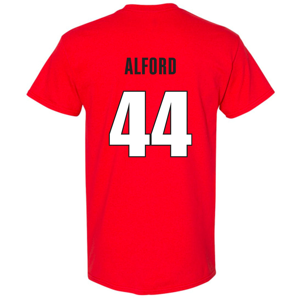 Georgia - NCAA Baseball : Slate Alford - Classic Shersey T-Shirt