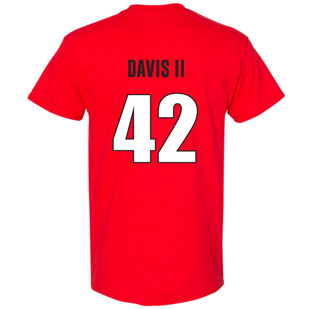 Georgia - NCAA Baseball : Alton Davis II - Classic Shersey T-Shirt-1