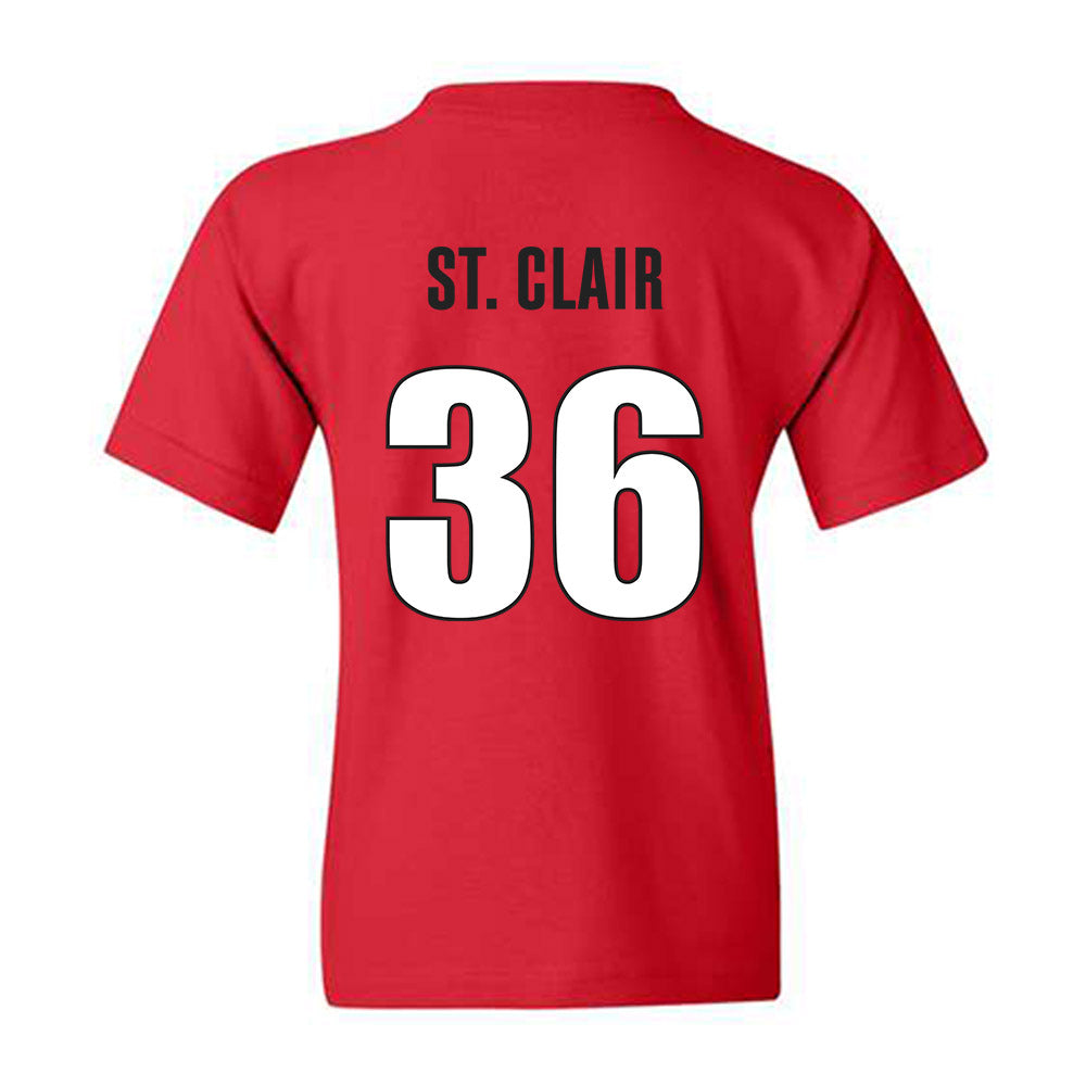 Georgia - NCAA Football : Jackson St. Clair - Classic Shersey Youth T-Shirt-1