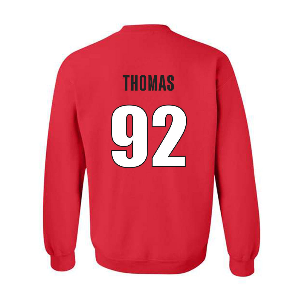 Georgia - NCAA Football : Jordan Thomas - Classic Shersey Crewneck Sweatshirt