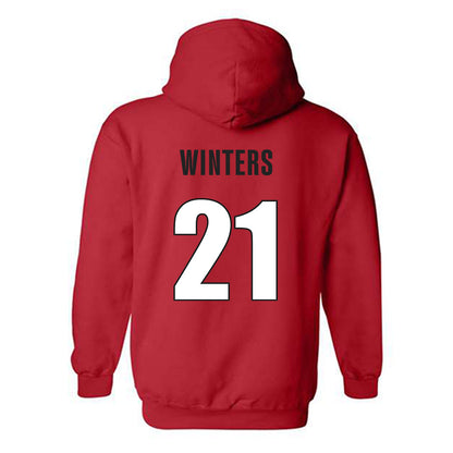 Georgia - NCAA Women's Soccer : Devon Winters - Classic Shersey Hooded Sweatshirt-1