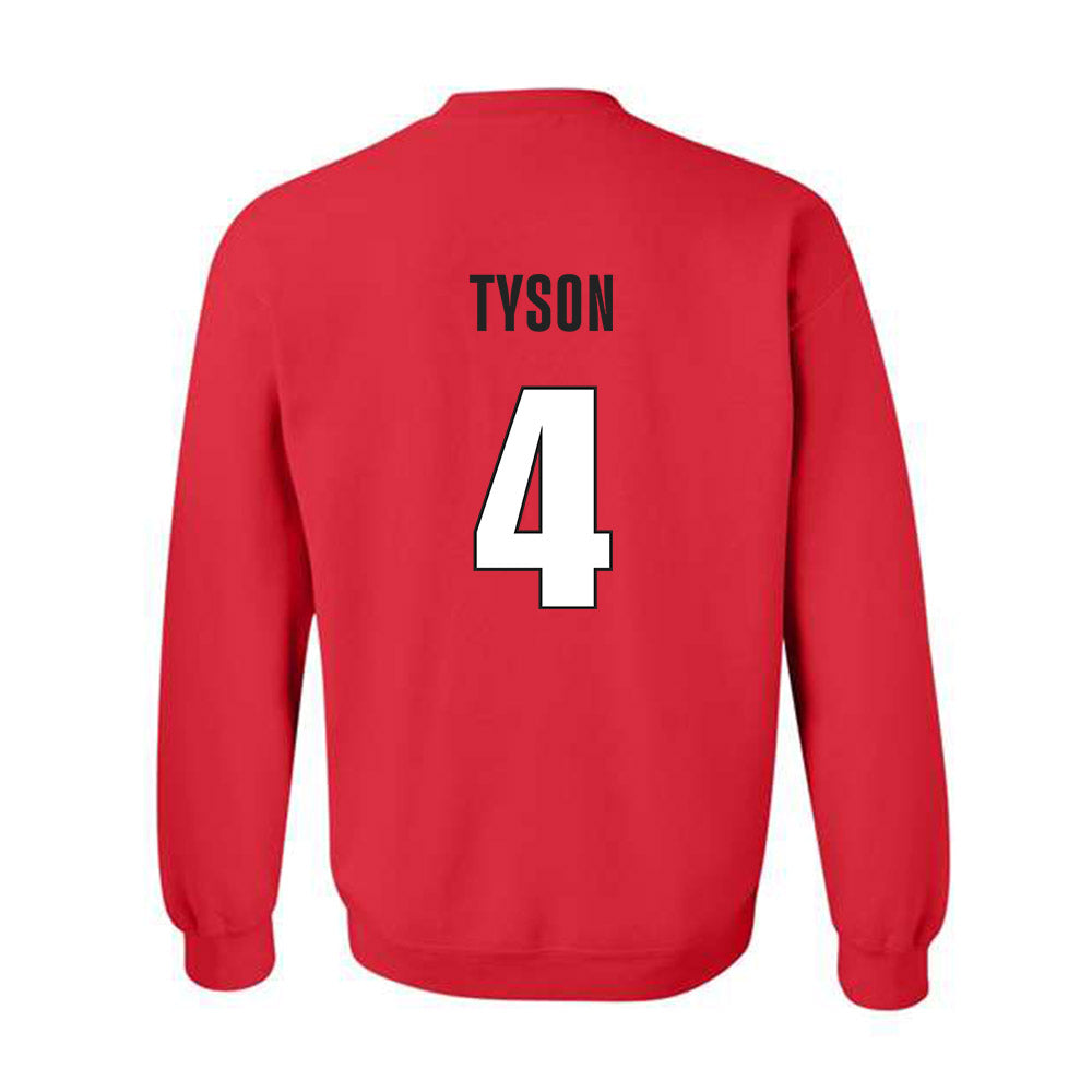 Georgia - NCAA Women's Volleyball : Kaiya Tyson - Classic Shersey Crewneck Sweatshirt-1