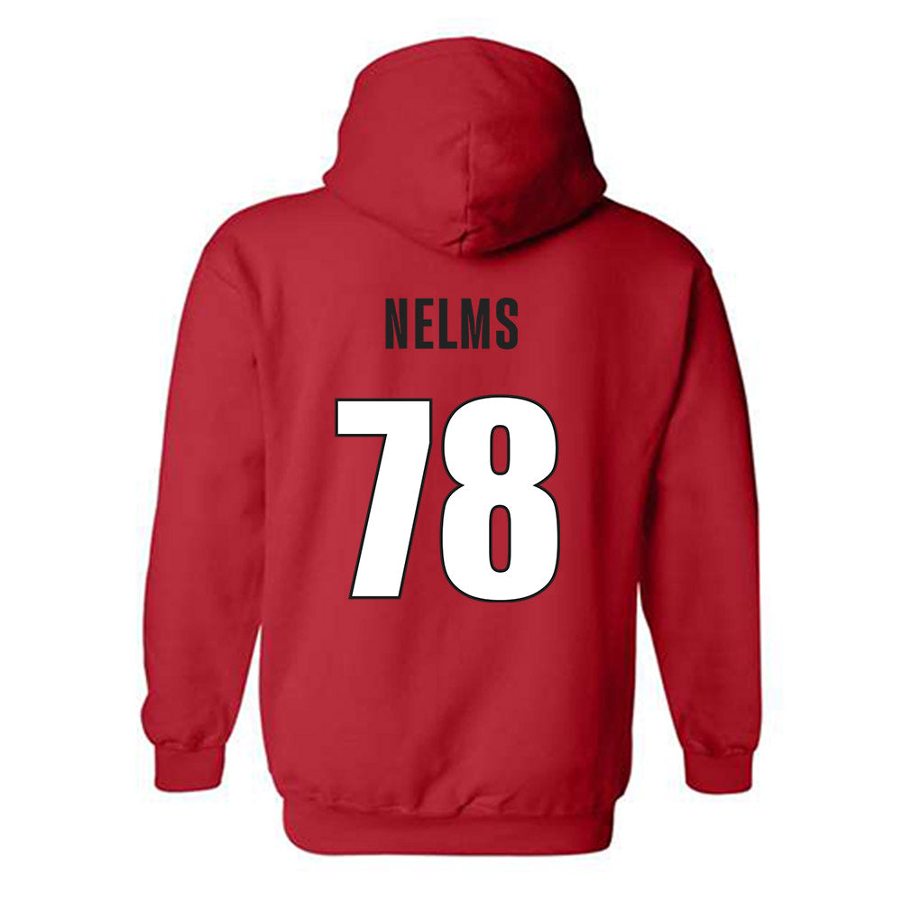 Georgia - NCAA Football : Tate Nelms - Classic Shersey Hooded Sweatshirt-1