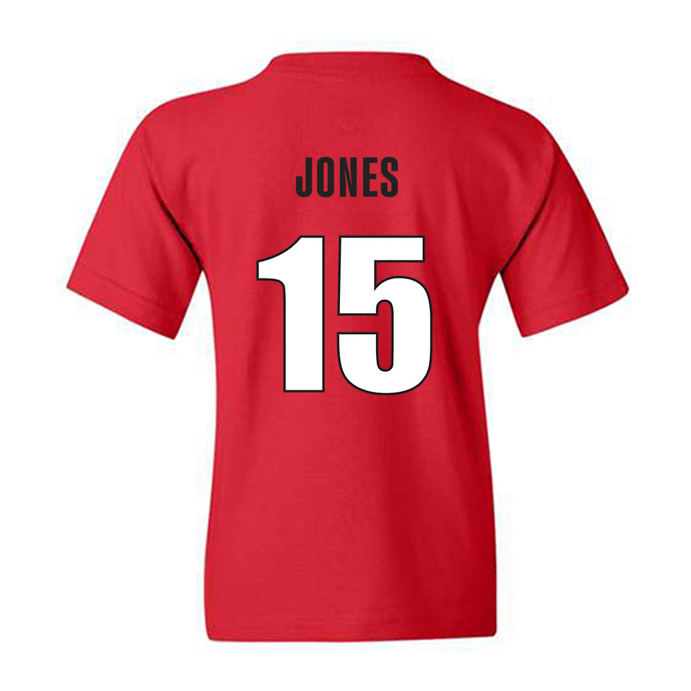 Georgia - NCAA Football : Demello Jones - Classic Shersey Youth T-Shirt-1