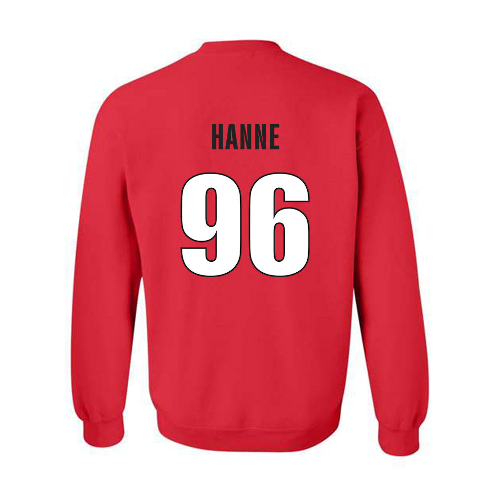 Georgia - NCAA Football : JJ Hanne - Classic Shersey Crewneck Sweatshirt-1
