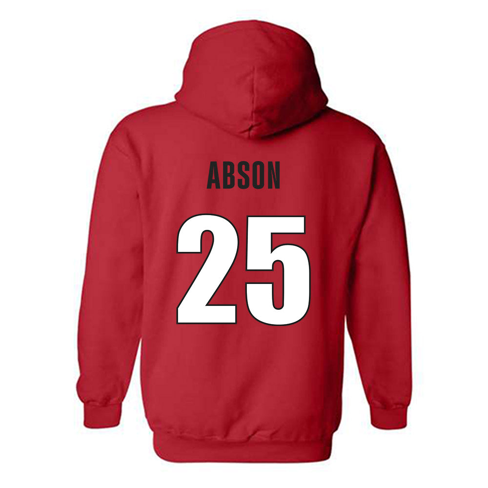 Georgia - NCAA Men's Basketball : Justin Abson - Classic Shersey Hooded Sweatshirt