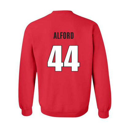 Georgia - NCAA Baseball : Slate Alford - Classic Shersey Crewneck Sweatshirt