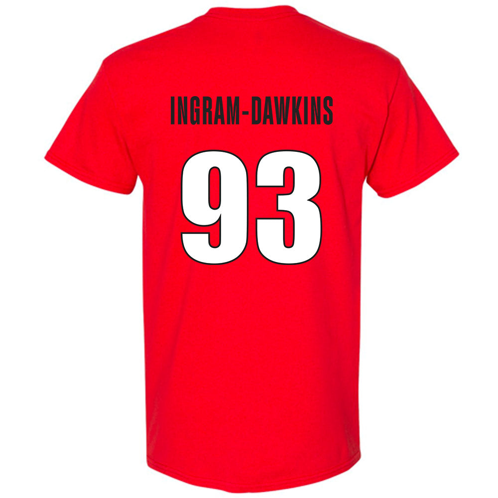 Georgia - NCAA Football : Tyrion Ingram-Dawkins - Classic Shersey T-Shirt