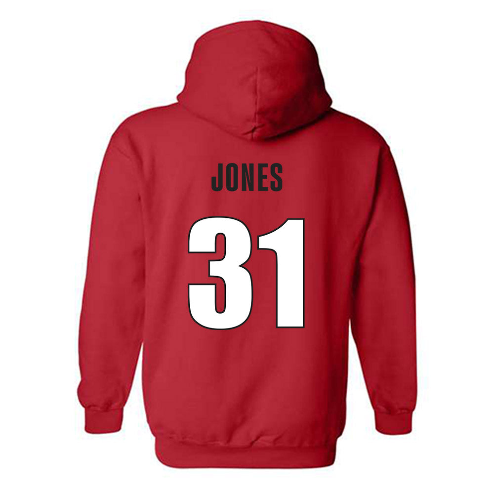 Georgia - NCAA Football : Kyron Jones - Classic Shersey Hooded Sweatshirt