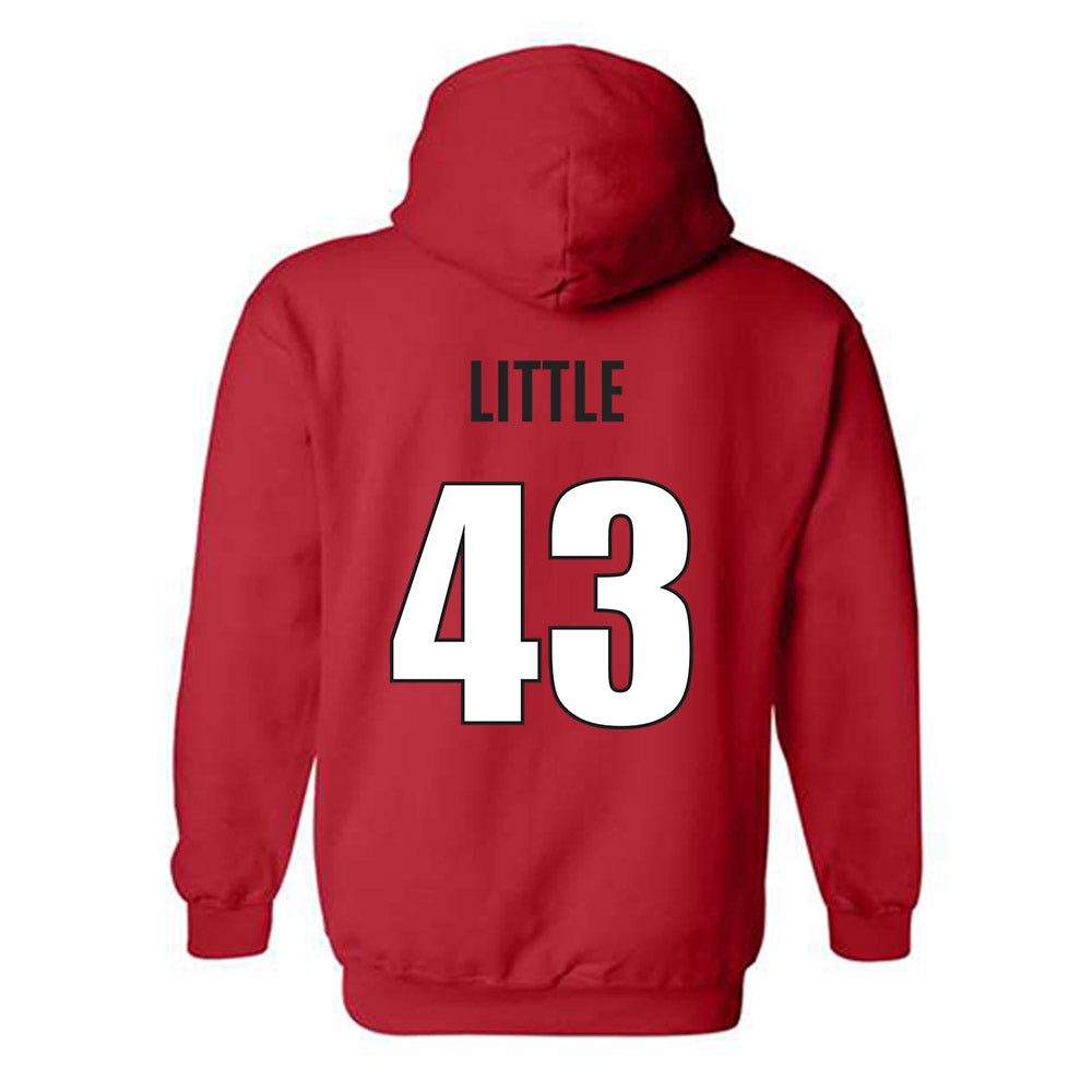 Georgia - NCAA Softball : Ada Little - Classic Shersey Hooded Sweatshirt-1