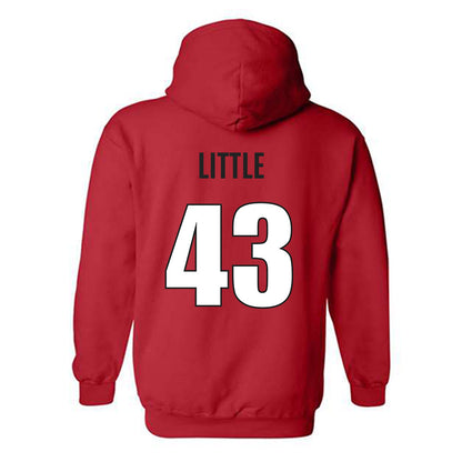 Georgia - NCAA Softball : Ada Little - Classic Shersey Hooded Sweatshirt-1