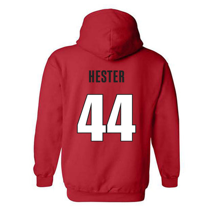 Georgia - NCAA Football : Patrick Hester - Classic Shersey Hooded Sweatshirt-1