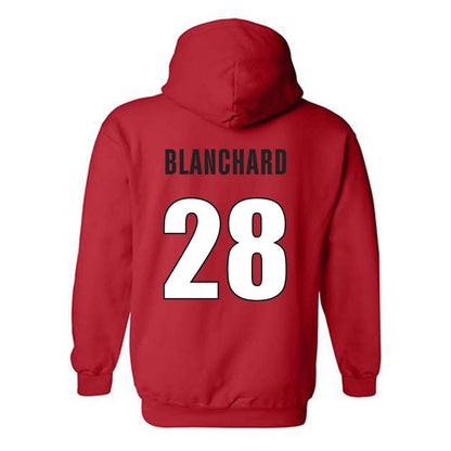 Georgia - NCAA Football : Walter Blanchard - Classic Shersey Hooded Sweatshirt-1