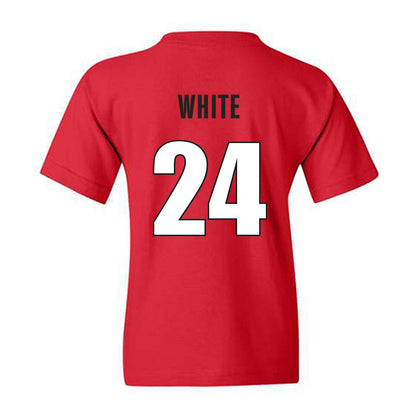 Georgia - NCAA Softball : Esther White - Classic Shersey Youth T-Shirt-1
