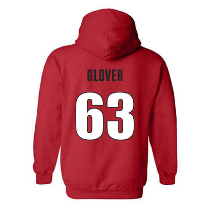Georgia - NCAA Football : Dontrell Glover - Classic Shersey Hooded Sweatshirt-1