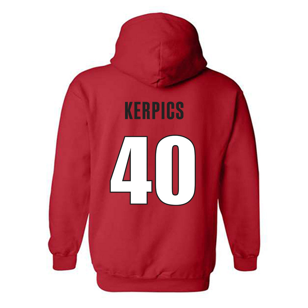 Georgia - NCAA Softball : Madison Kerpics - Classic Shersey Hooded Sweatshirt