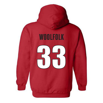 Georgia - NCAA Women's Basketball : Mia Woolfolk - Classic Shersey Hooded Sweatshirt