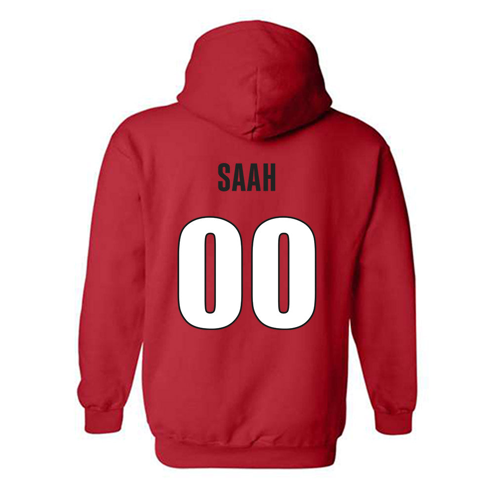 Georgia - NCAA Women's Soccer : Victoria Saah - Classic Shersey Hooded Sweatshirt-1