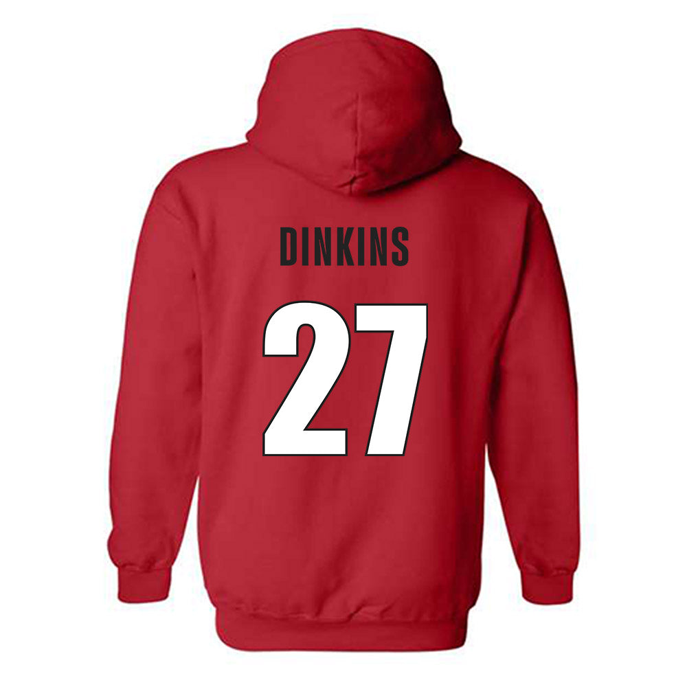 Georgia - NCAA Football : Rasean Dinkins - Classic Shersey Hooded Sweatshirt-1