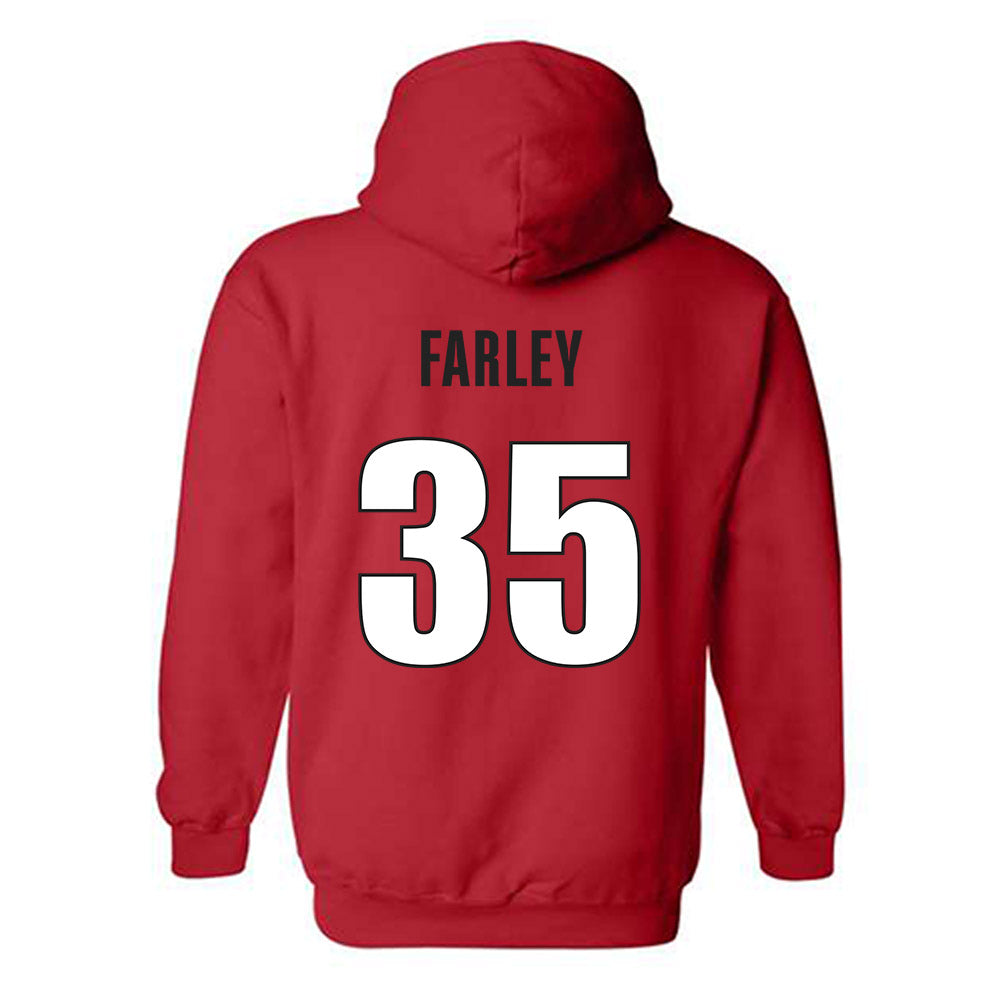 Georgia - NCAA Baseball : Paul Farley - Classic Shersey Hooded Sweatshirt-1