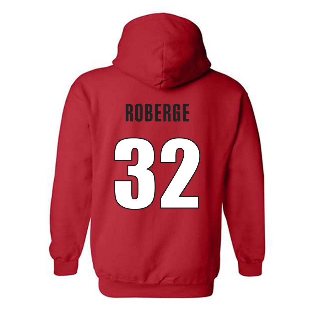 Georgia - NCAA Baseball : Joshua Roberge - Classic Shersey Hooded Sweatshirt