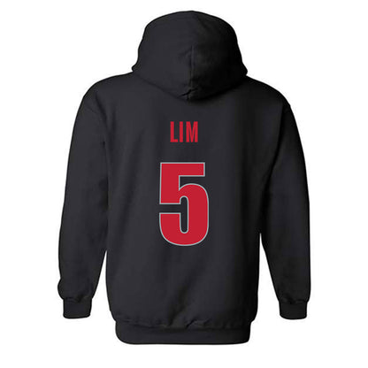 Georgia - NCAA Women's Volleyball : Makena Lim - Classic Shersey Hooded Sweatshirt-1