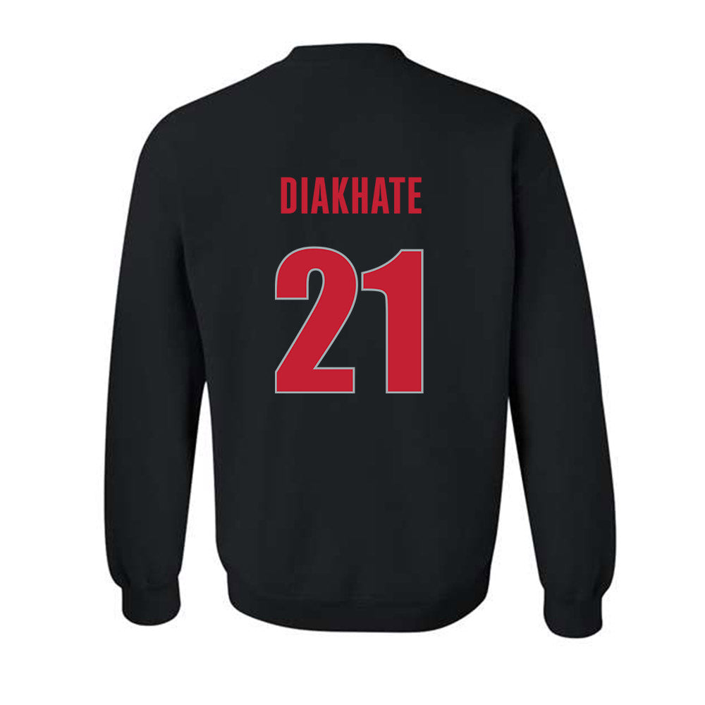 Georgia - NCAA Women's Basketball : Fatima Diakhate - Classic Shersey Crewneck Sweatshirt-1