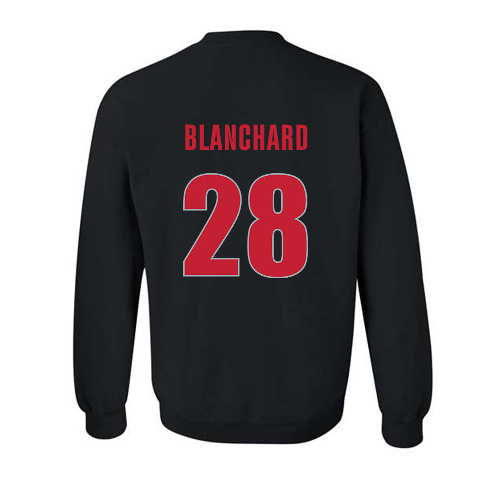 Georgia - NCAA Football : Walter Blanchard - Classic Shersey Crewneck Sweatshirt-1